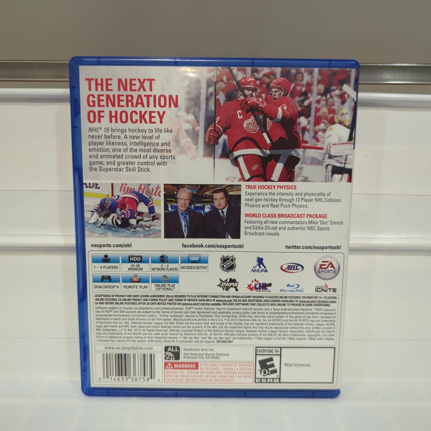 NHL 15 - Playstation 4