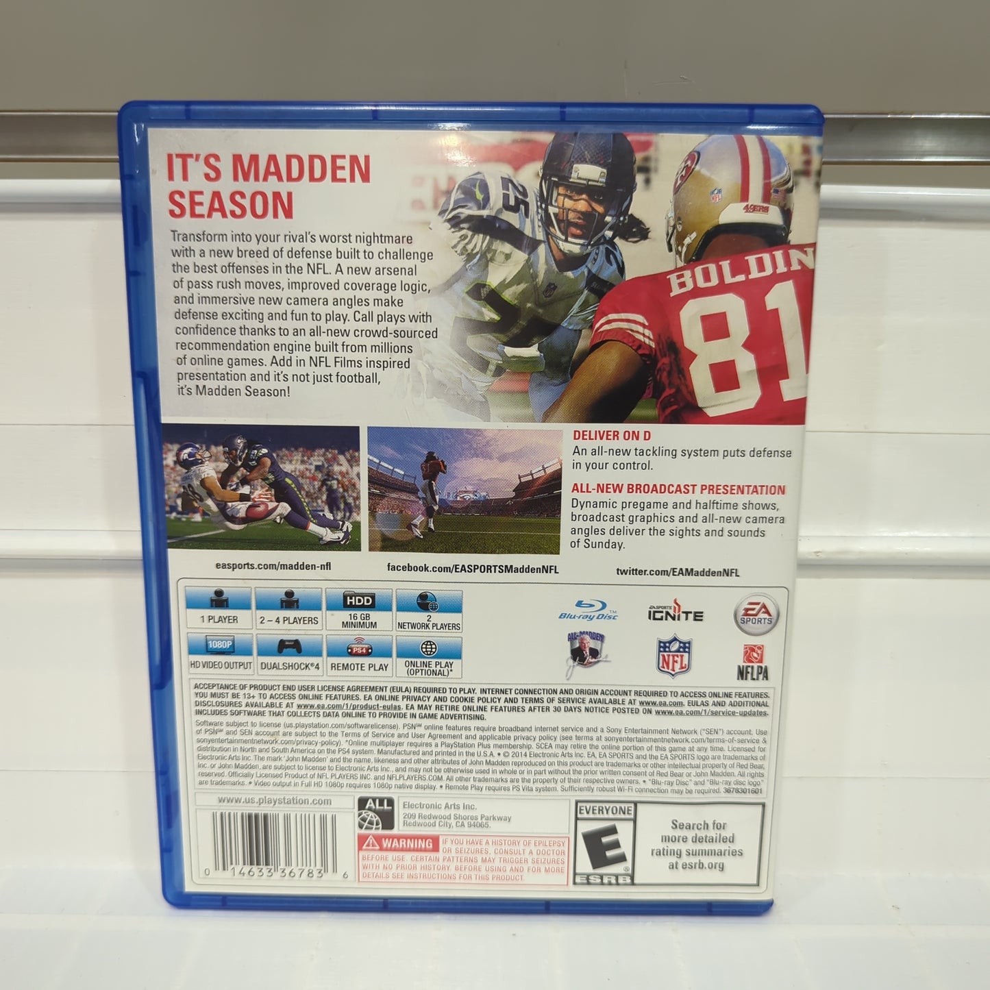 Madden NFL 15 - Playstation 4