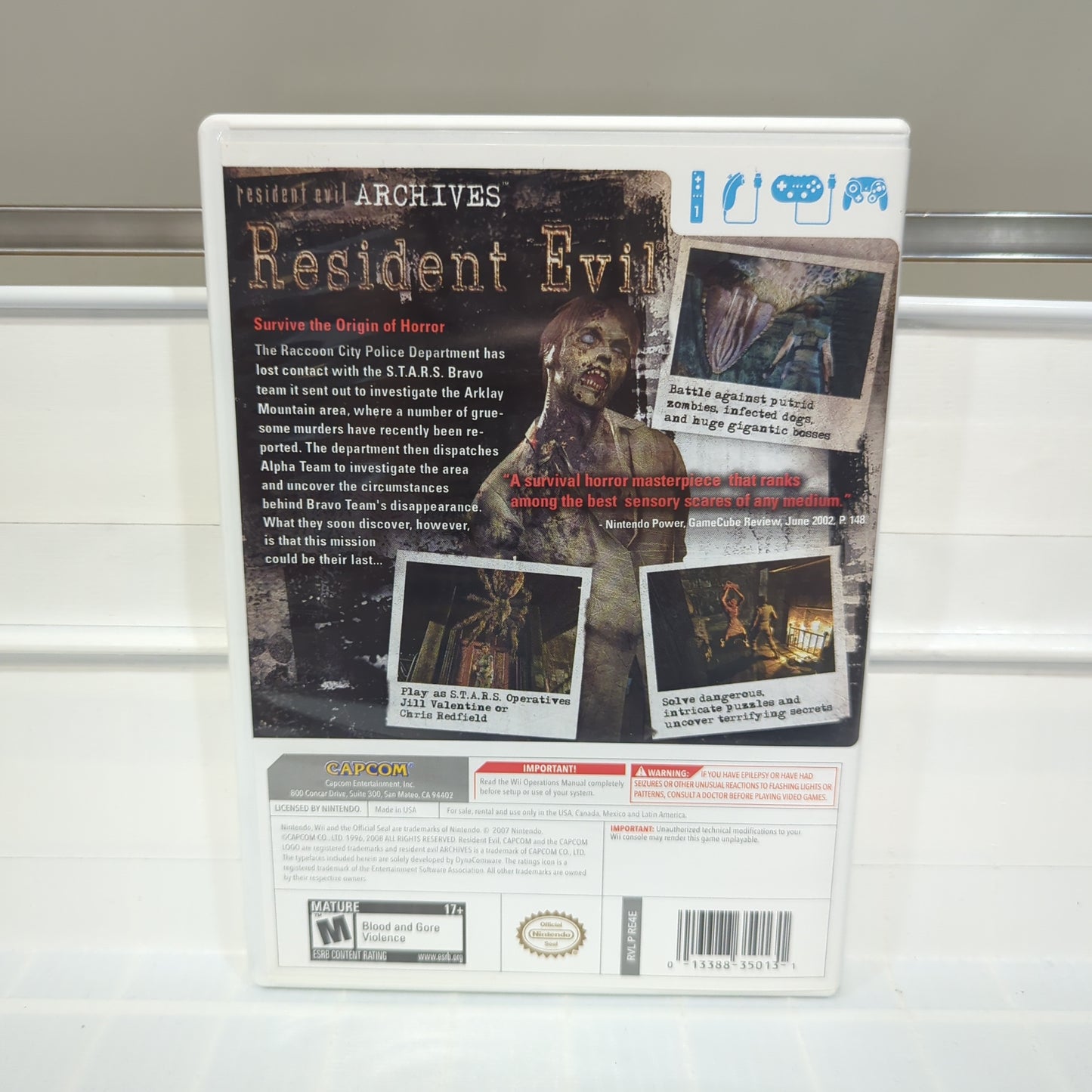 Resident Evil Archives: Resident Evil - Wii