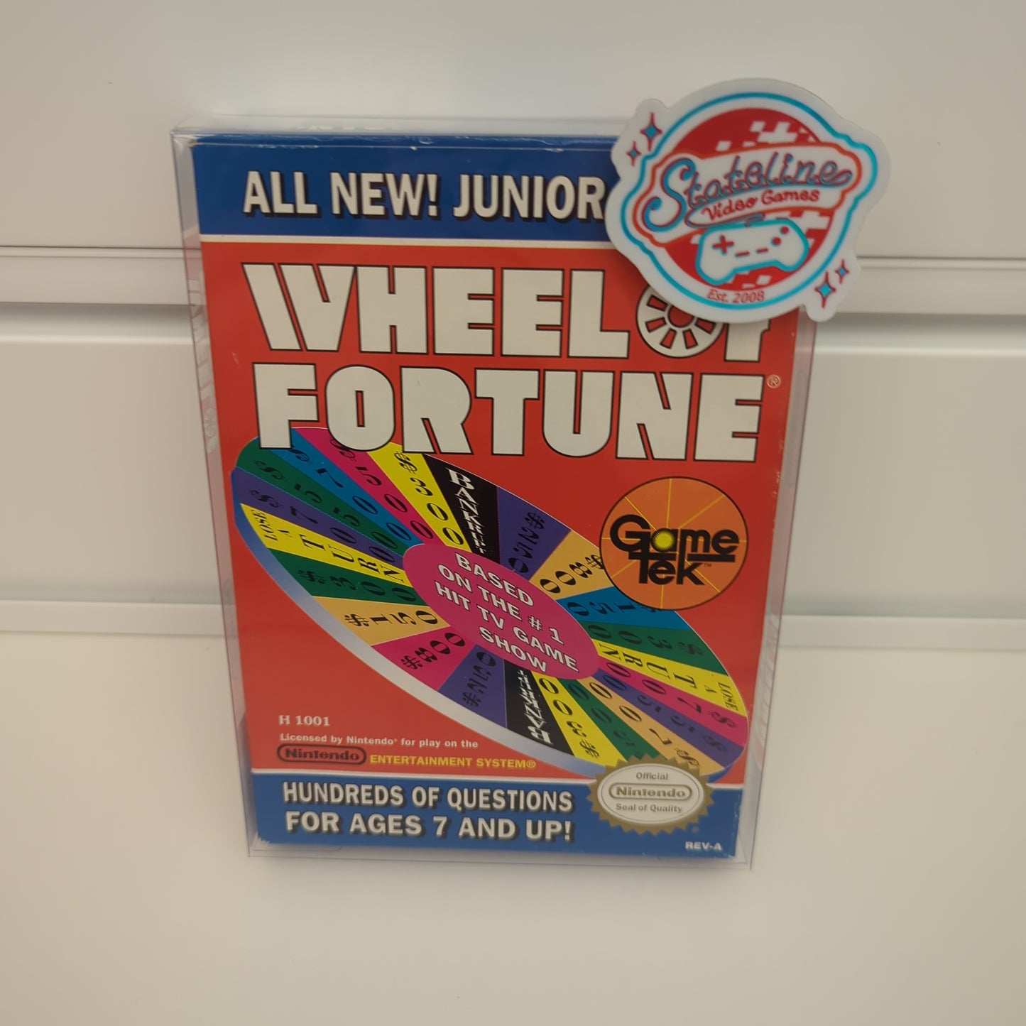 Wheel of Fortune Junior Edition - NES