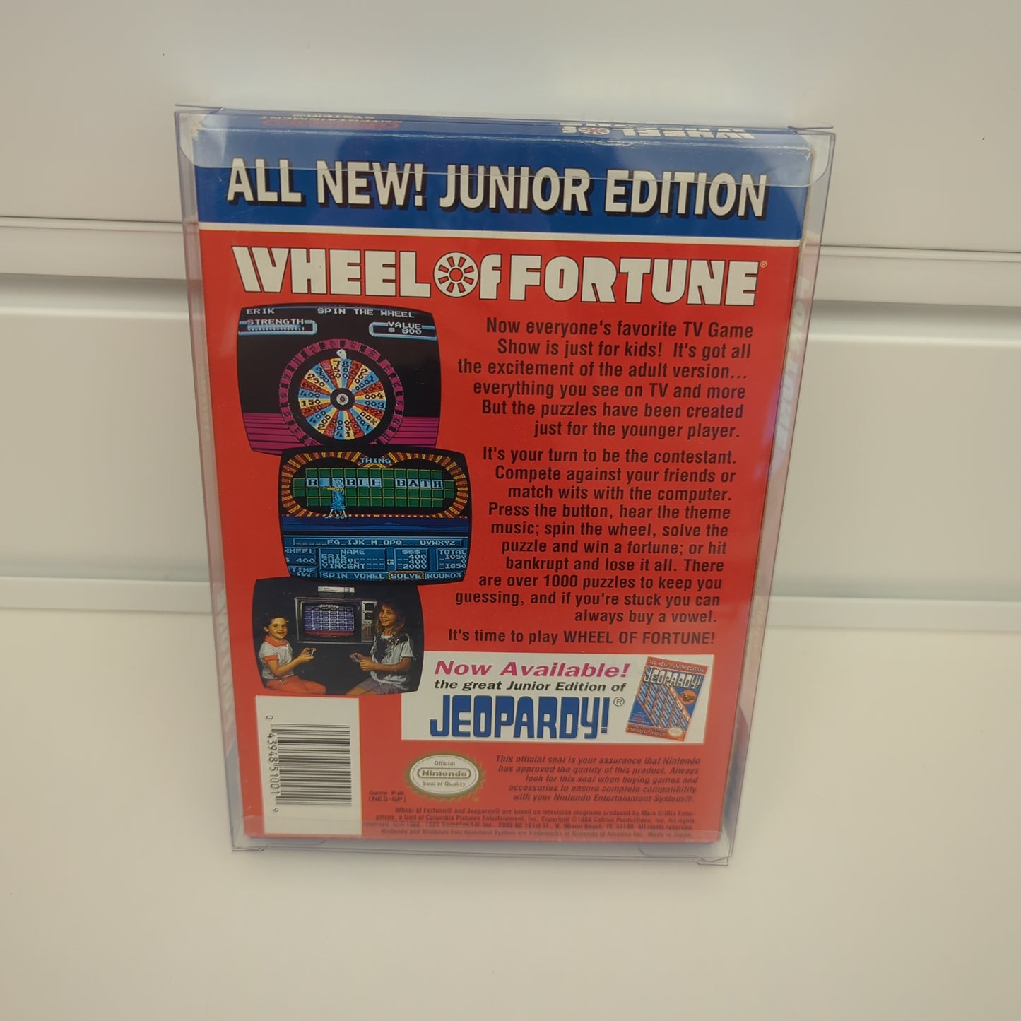 Wheel of Fortune Junior Edition - NES