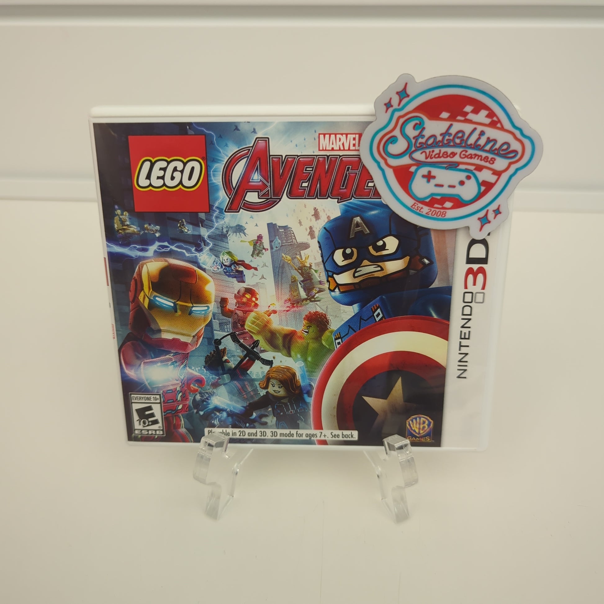 LEGO Marvel's Avengers Nintendo 3DS Stateline Artwork