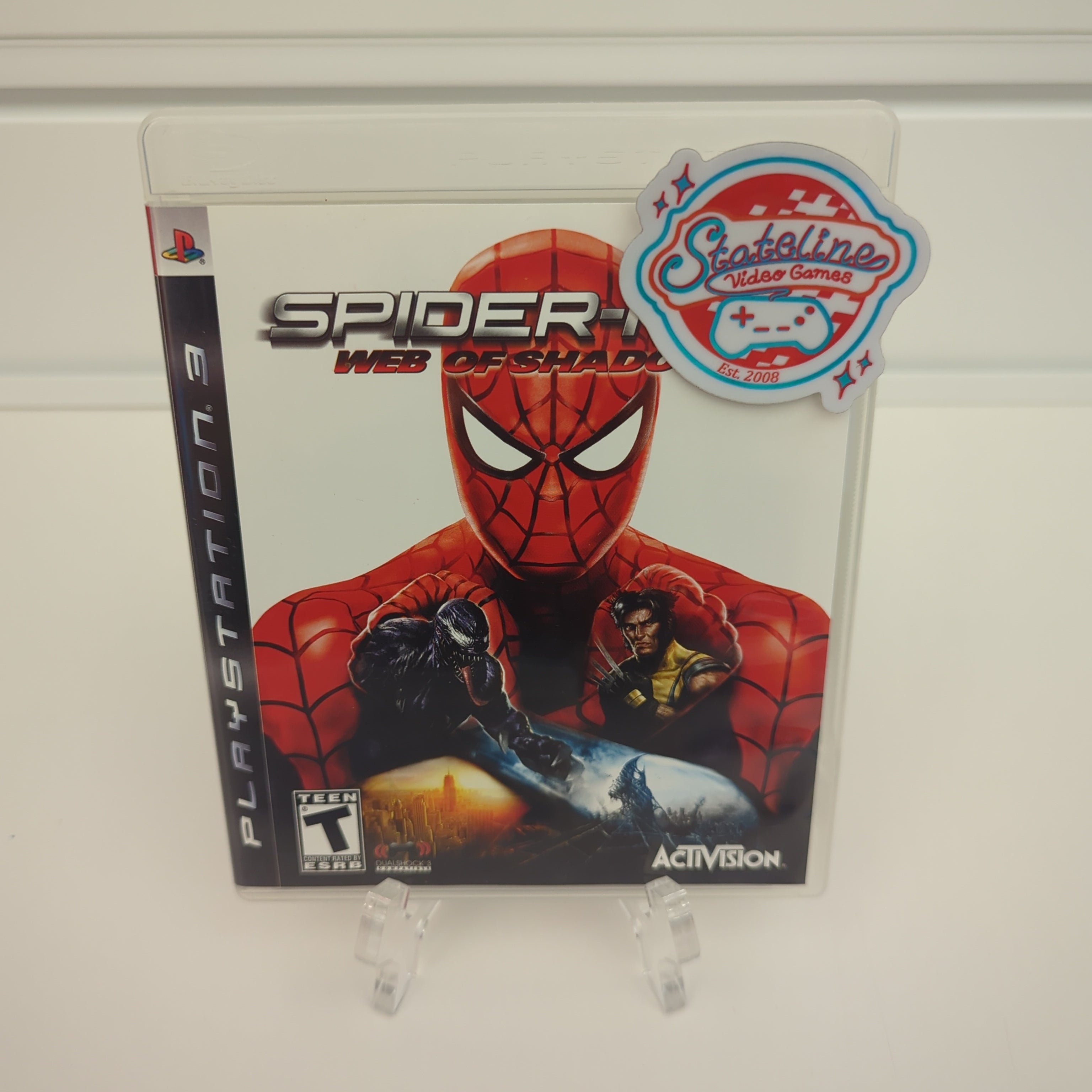 Spider-Man Web of Shadows For cheapest Playstation 3 Tested & SHIPS SAME DAY