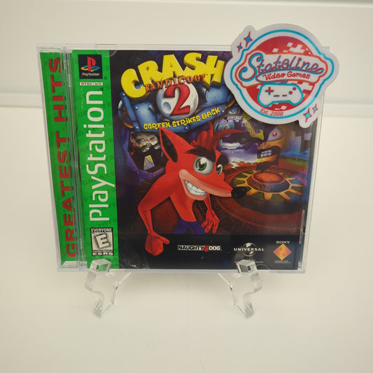 Crash Bandicoot 2 Cortex Strikes Back [Greatest Hits] - Playstation