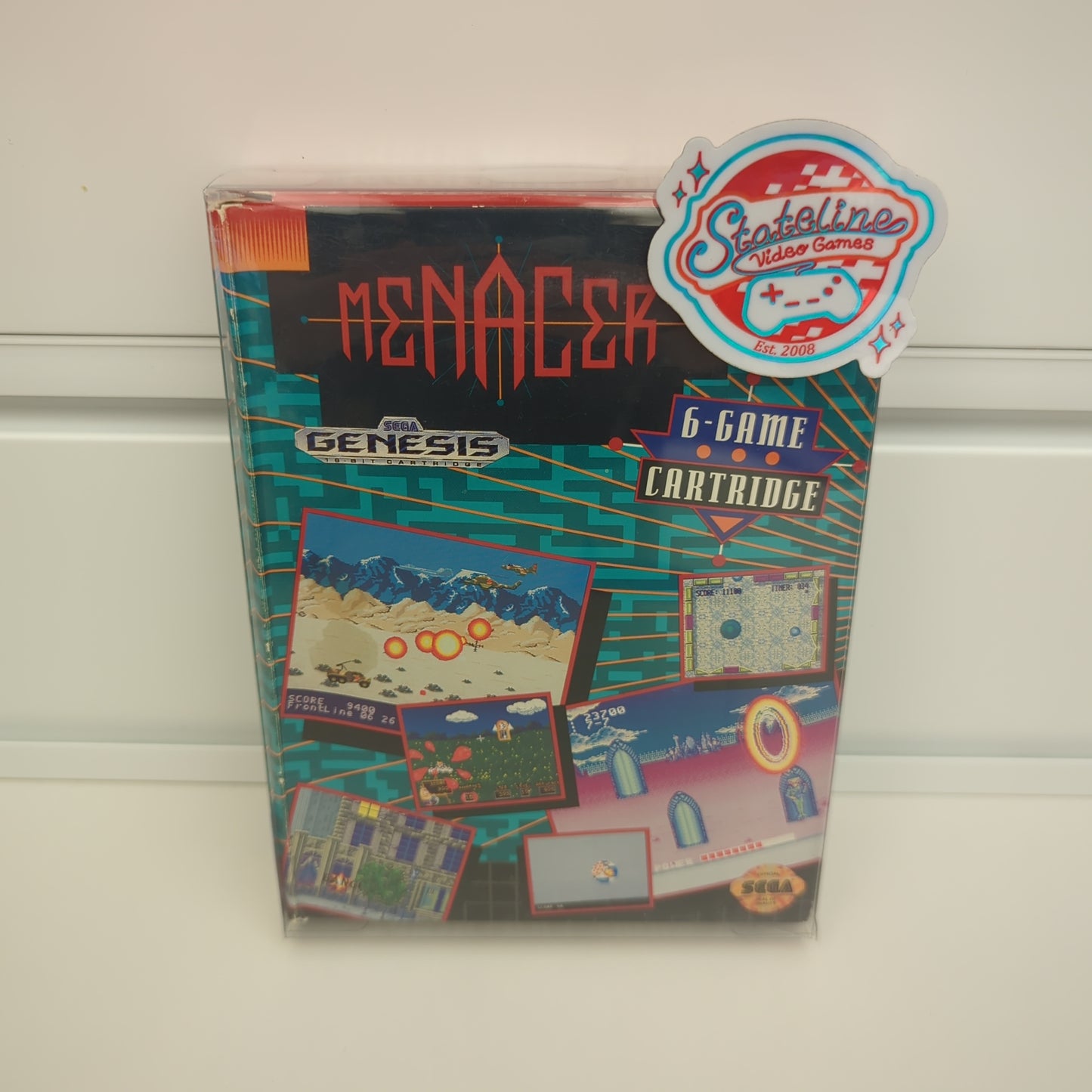 Menacer: 6-Game Cartridge - Sega Genesis