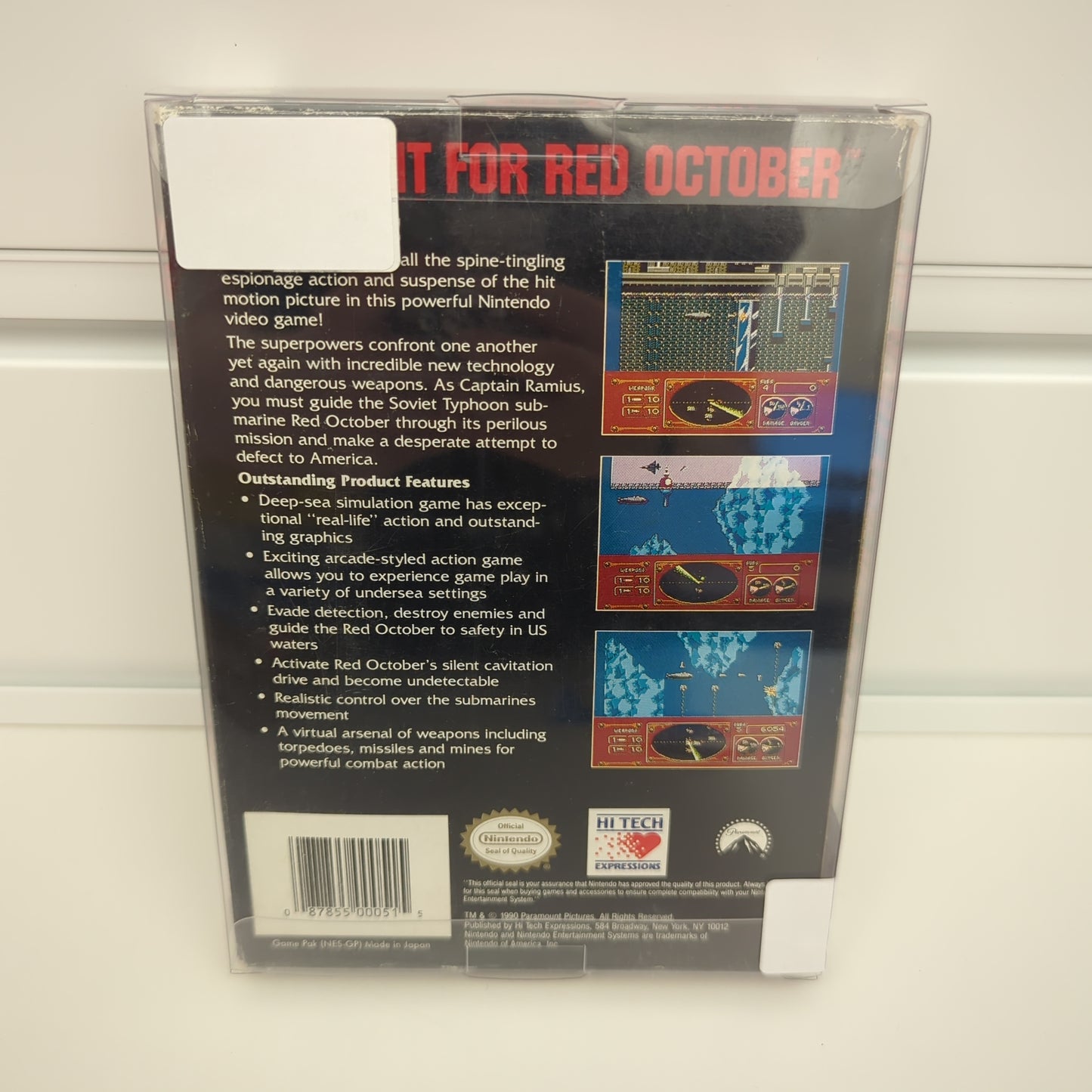 Hunt for Red October - NES