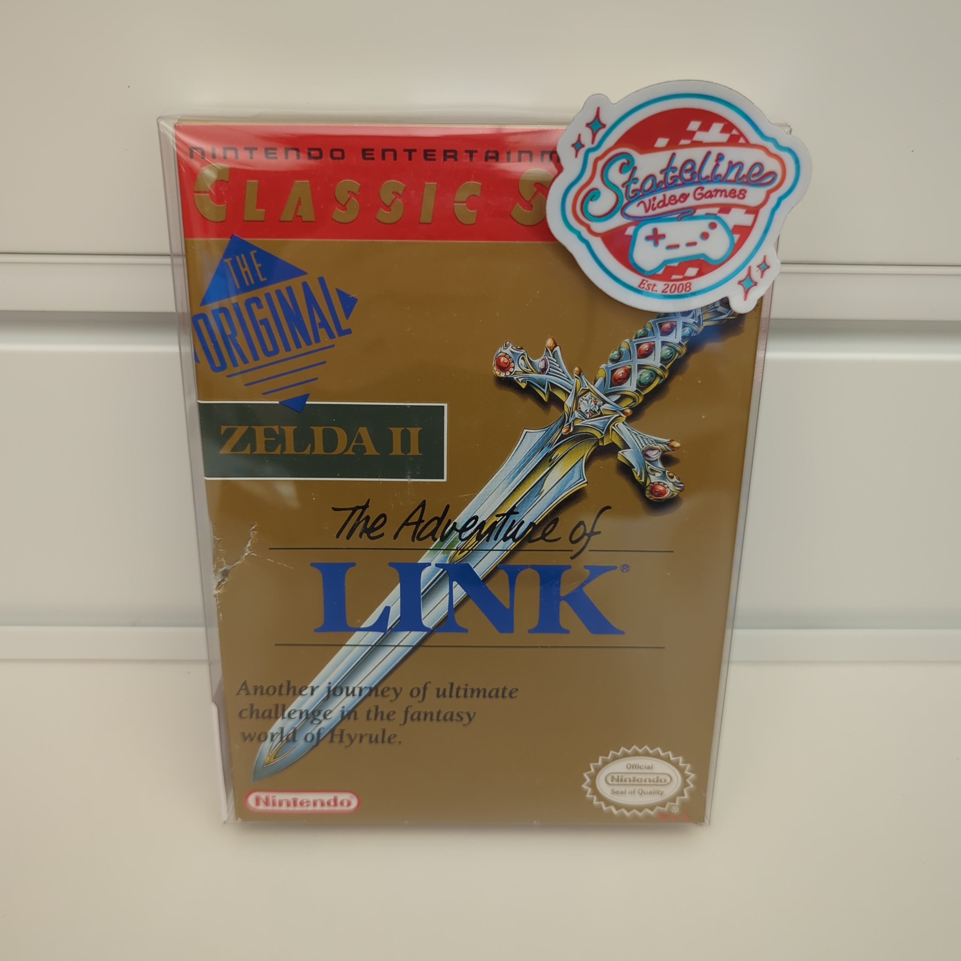 Zelda II The Adventure of Link - NES – Stateline Video Games Inc.