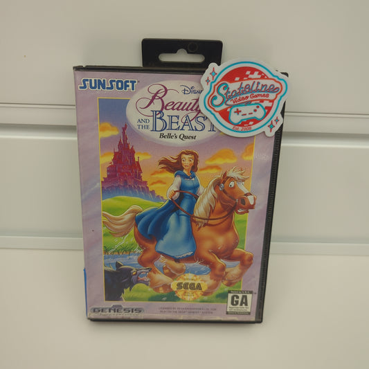 Beauty and the Beast: Belle's Quest - Sega Genesis