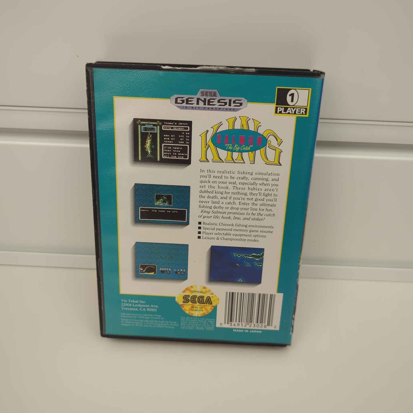 King Salmon: The Big Catch - Sega Genesis