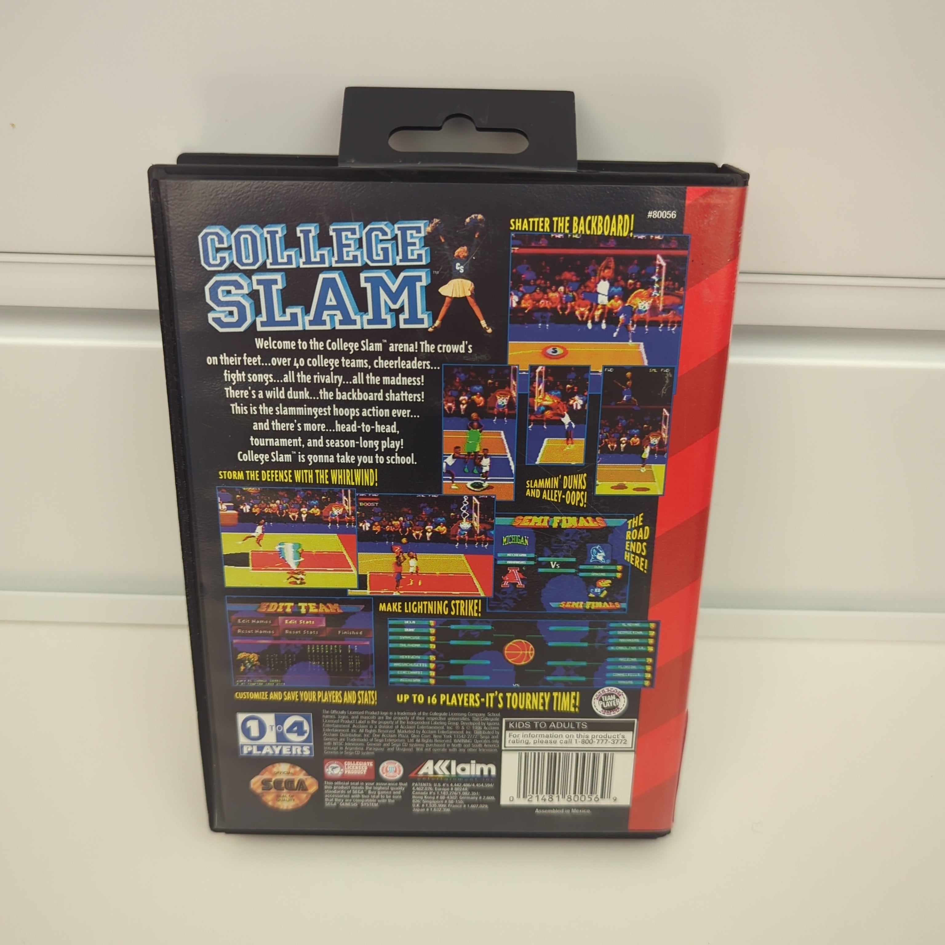 College Slam for Sega Genesis store bundle