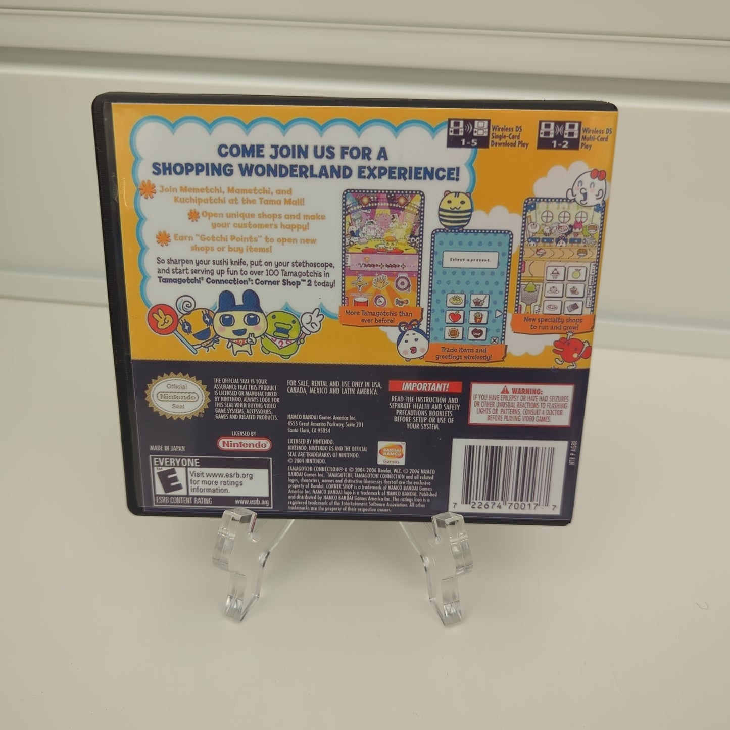 Tamagotchi Connection Corner Shop 2 - Nintendo DS