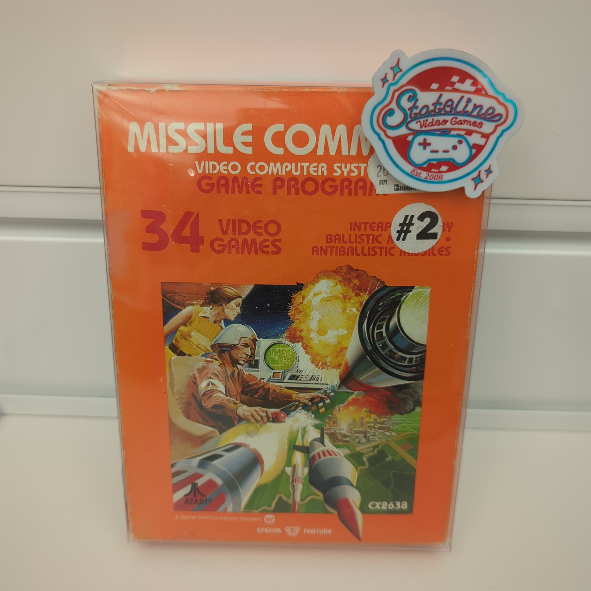 Missile Command - Atari 2600 – Stateline Video Games Inc.