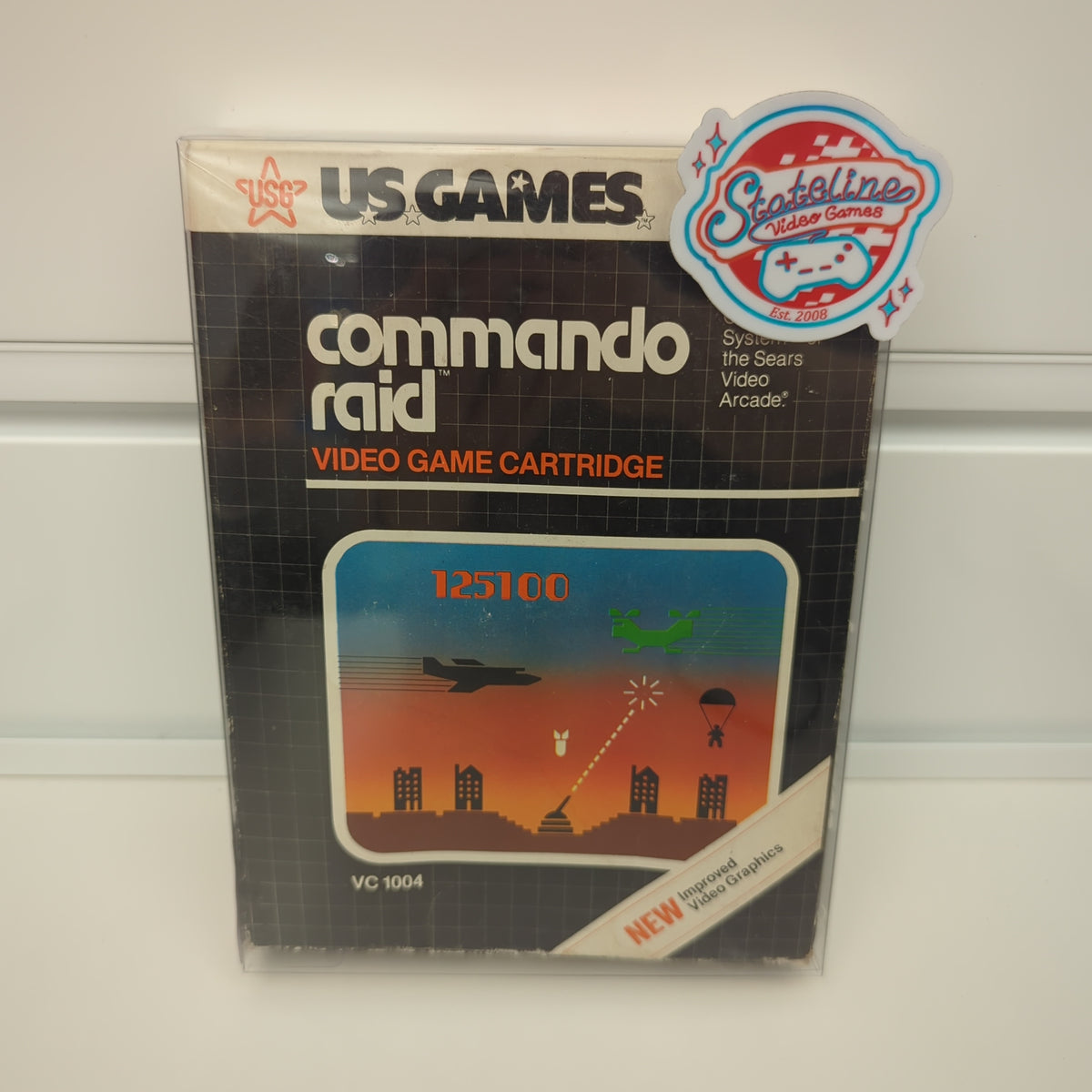 Commandi Atari Commando Raid - Atari 2600 – Stateline Video Games Inc.