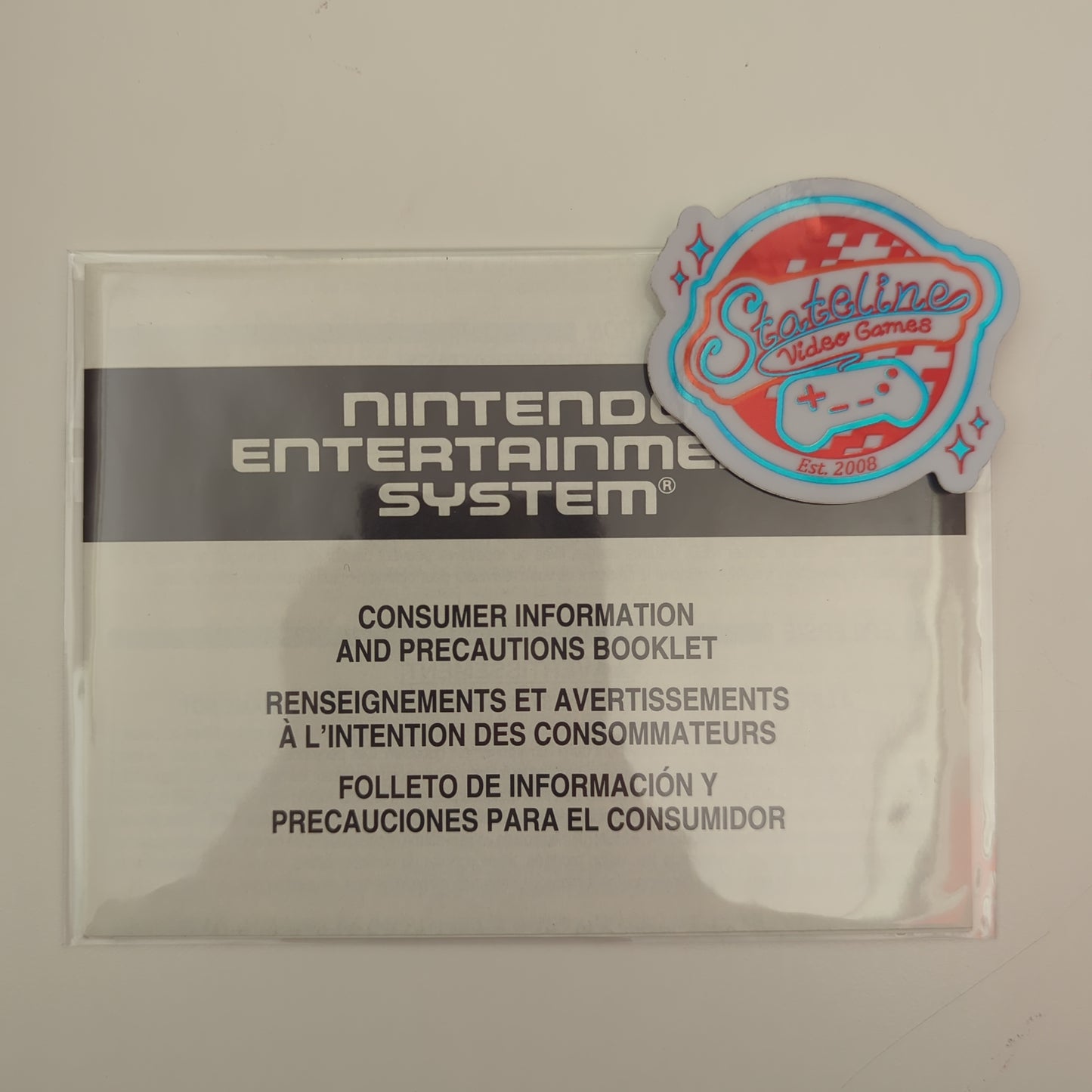 Nintendo NES Console Manual - NES