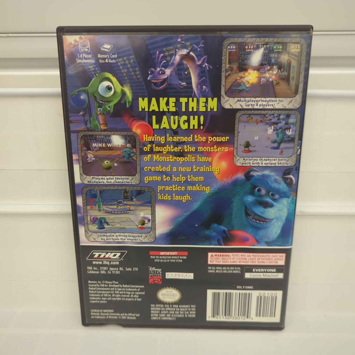 Monsters Inc - Gamecube