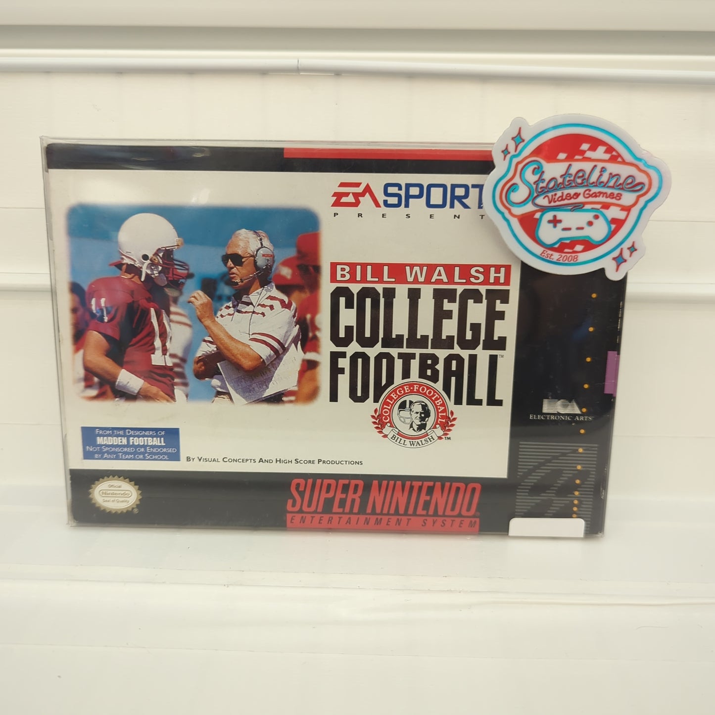 Bill Walsh College Football - Super Nintendo