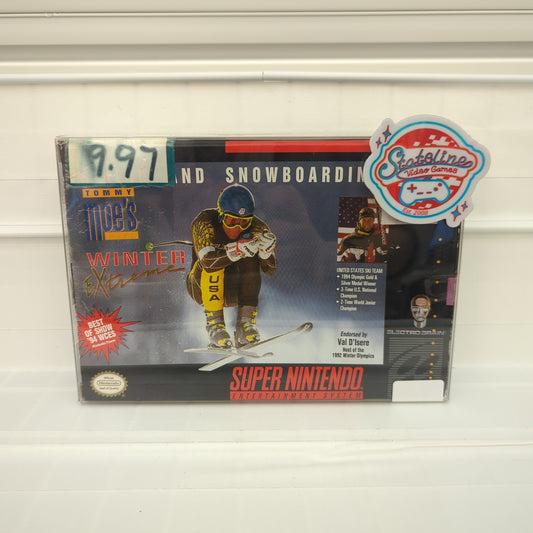 Skiing & Snowboarding: Tommy Moe's Winter Extreme - Super Nintendo