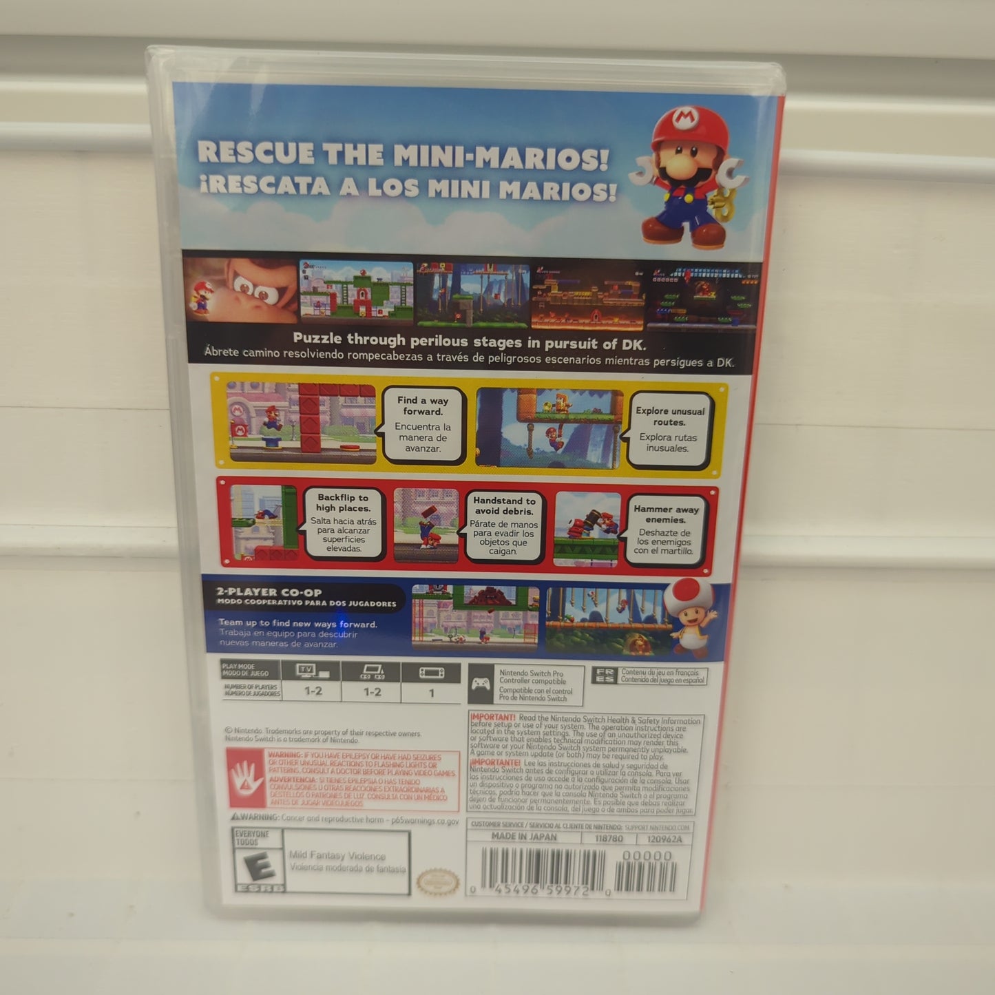 Mario VS Donkey Kong - Nintendo Switch