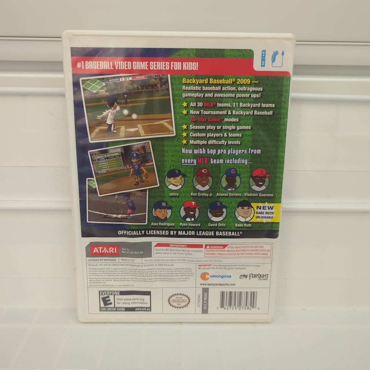 Backyard Baseball 09 - Wii