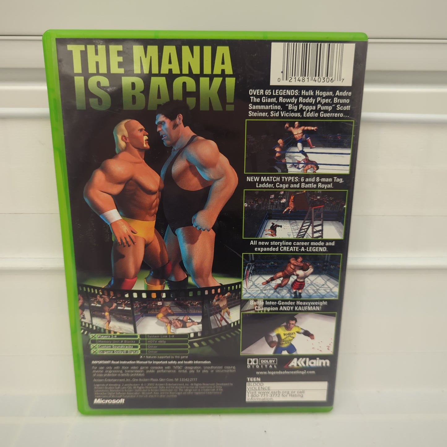 Legends of Wrestling II - Xbox