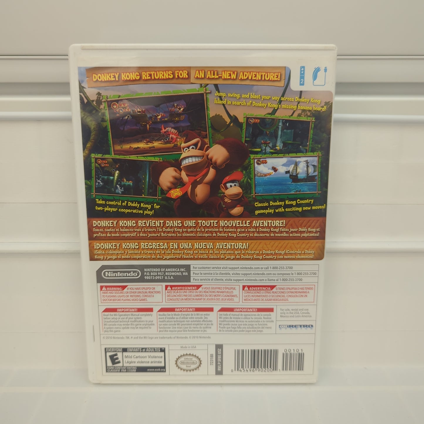 Donkey Kong Country Returns - Wii