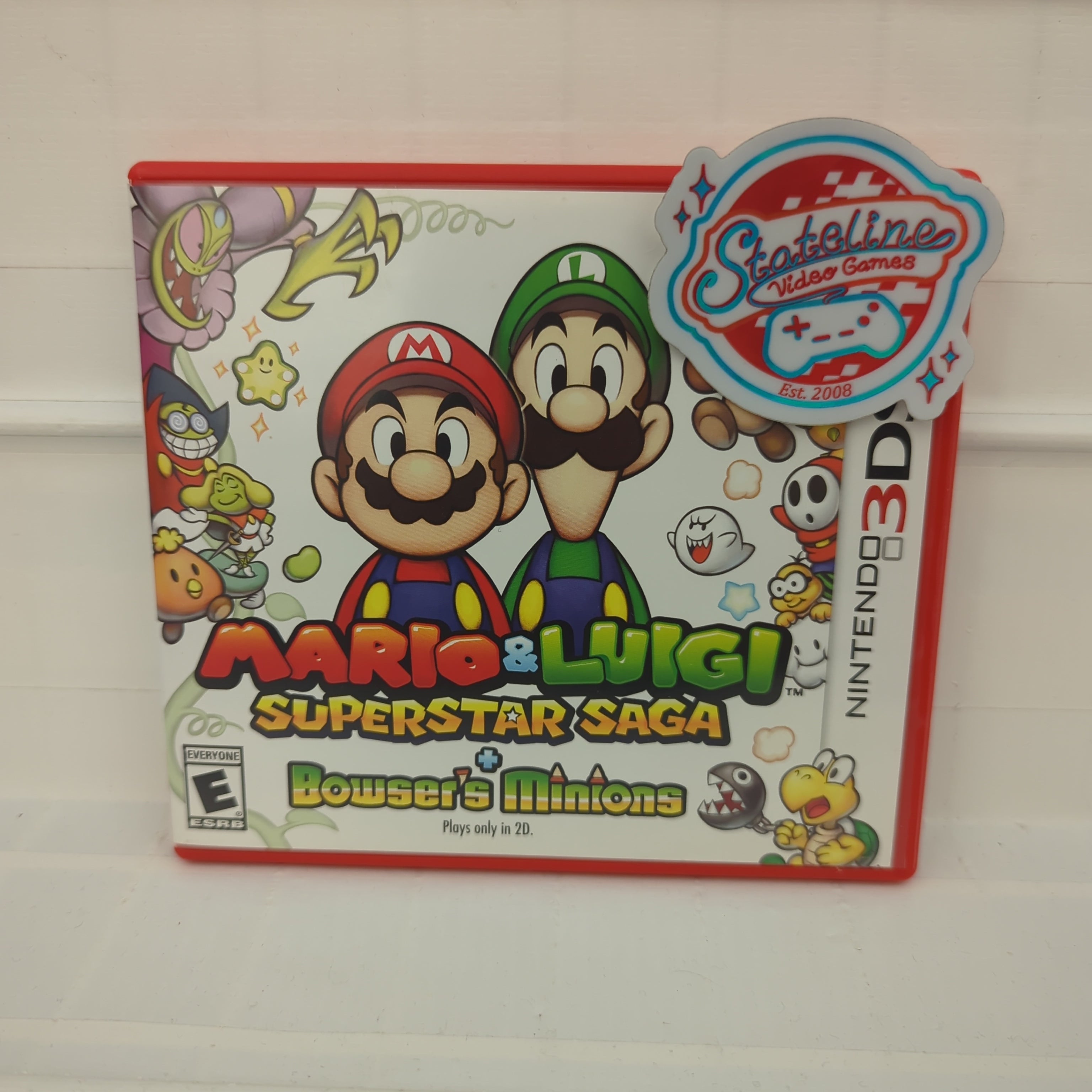 Mario and Luigi store Superstar Saga + Bowser's Minions for Nintendo 3DS