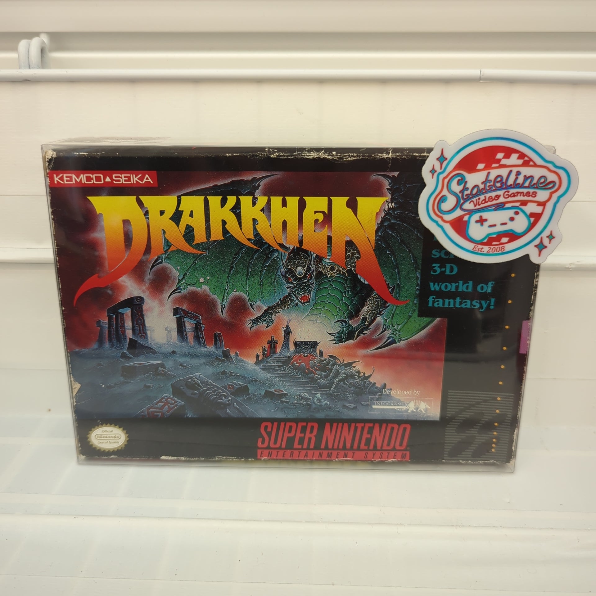 Drakkhen - Jeu Atari ST/STE/MEGA - Version Anglaise - Testé & Fonctionne