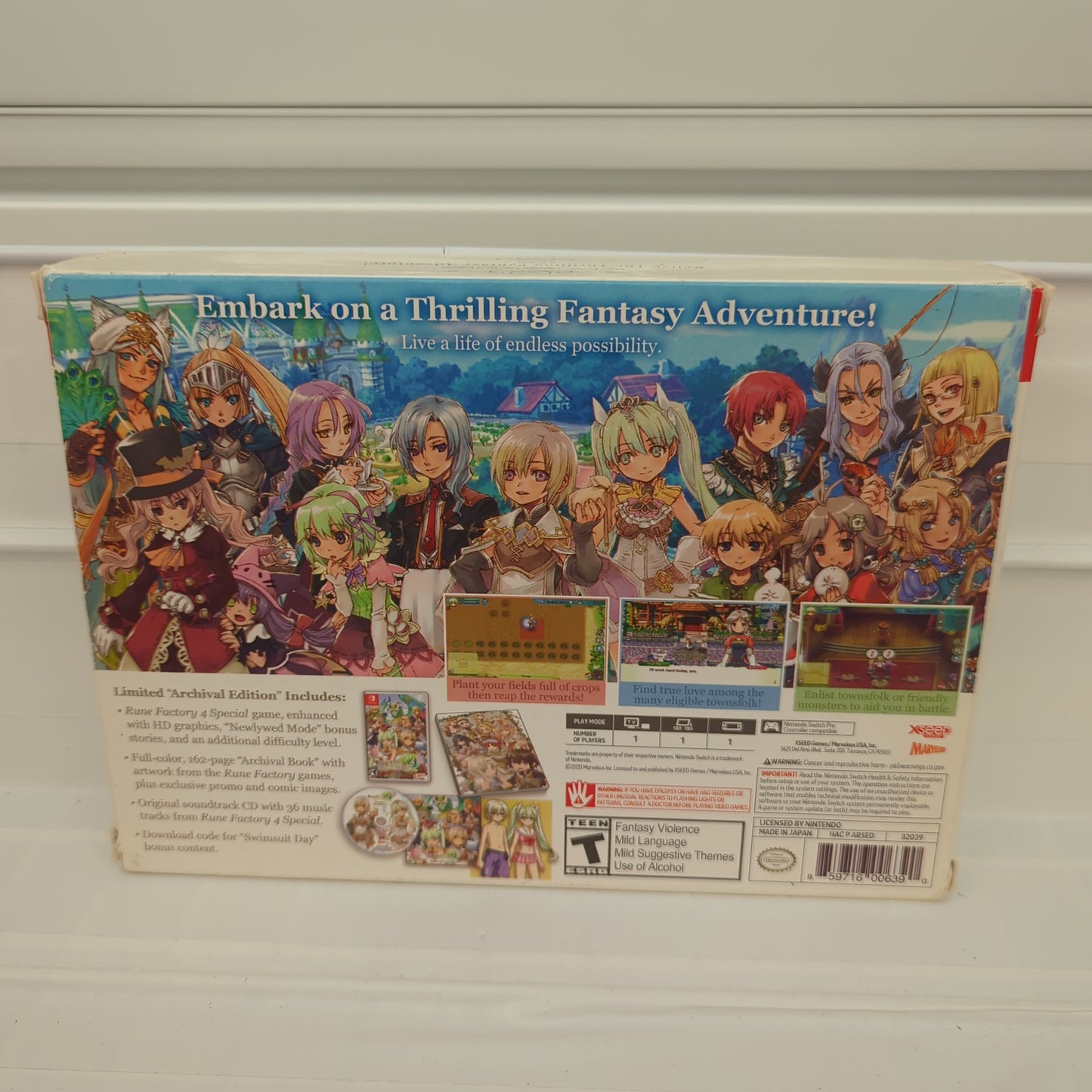 Rune Factory Special [Archival Edition] Nintendo Switch