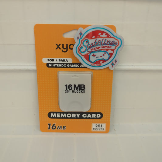 XYAB Gamecube Memory Card 16MB - GC