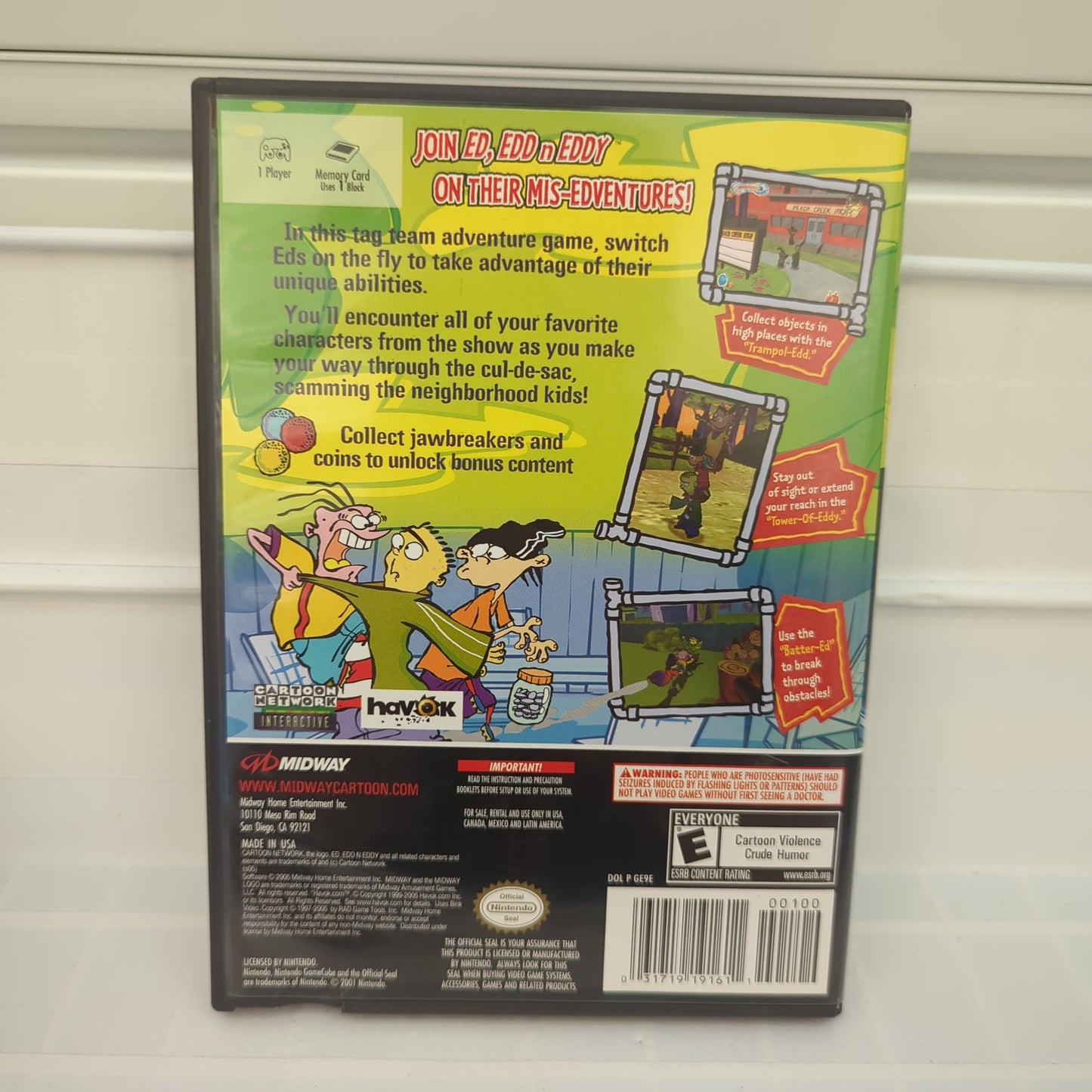 Ed Edd N Eddy Mis-Edventures - Gamecube