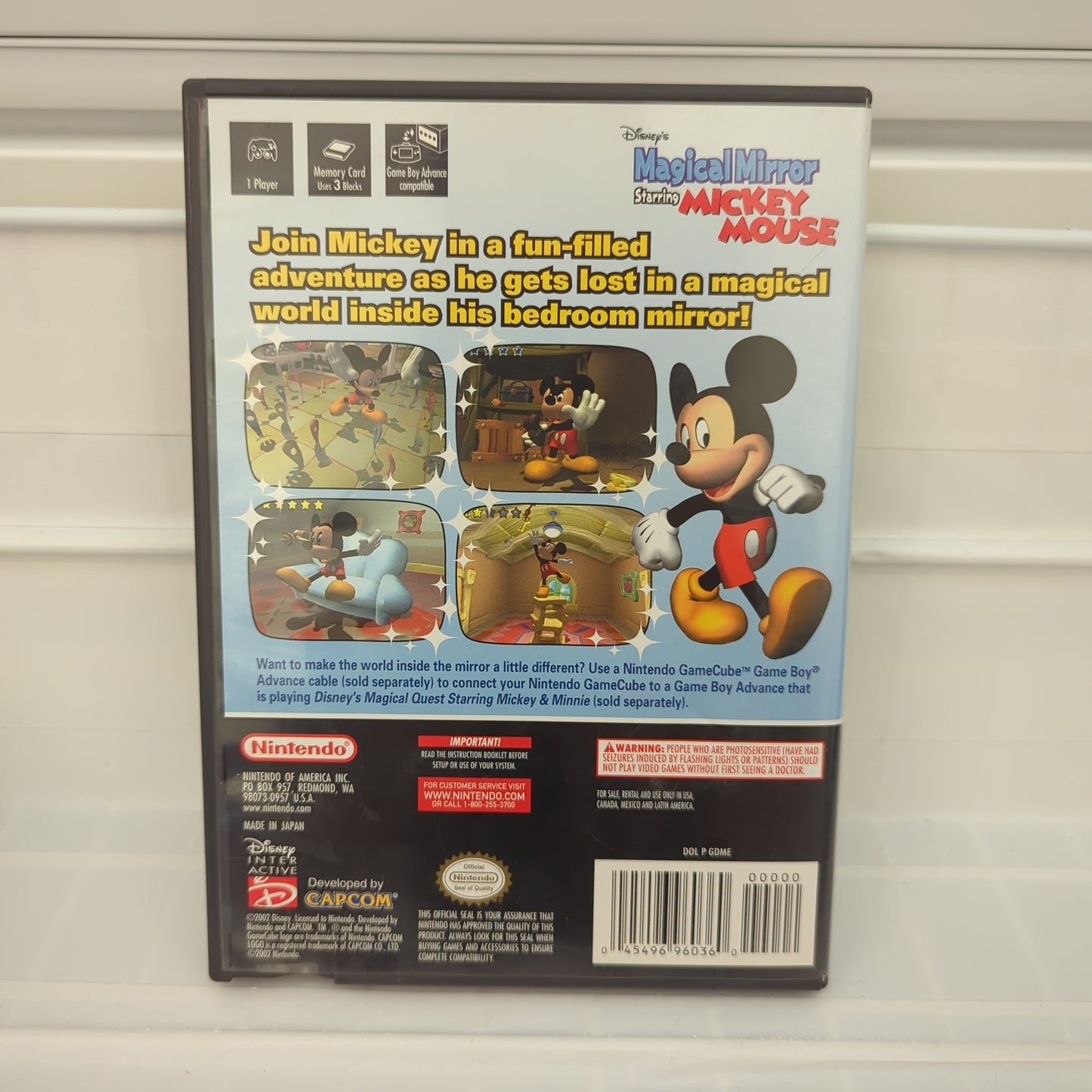 Magical Mirror Starring Mickey Mouse - Gamecube