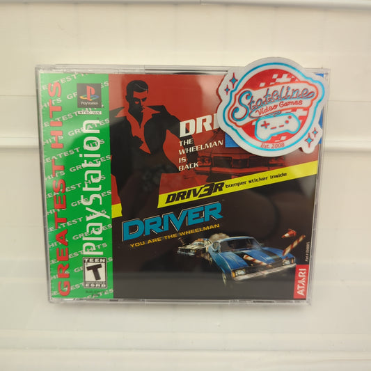 Driver 1 and 2 Compilation - Playstation
