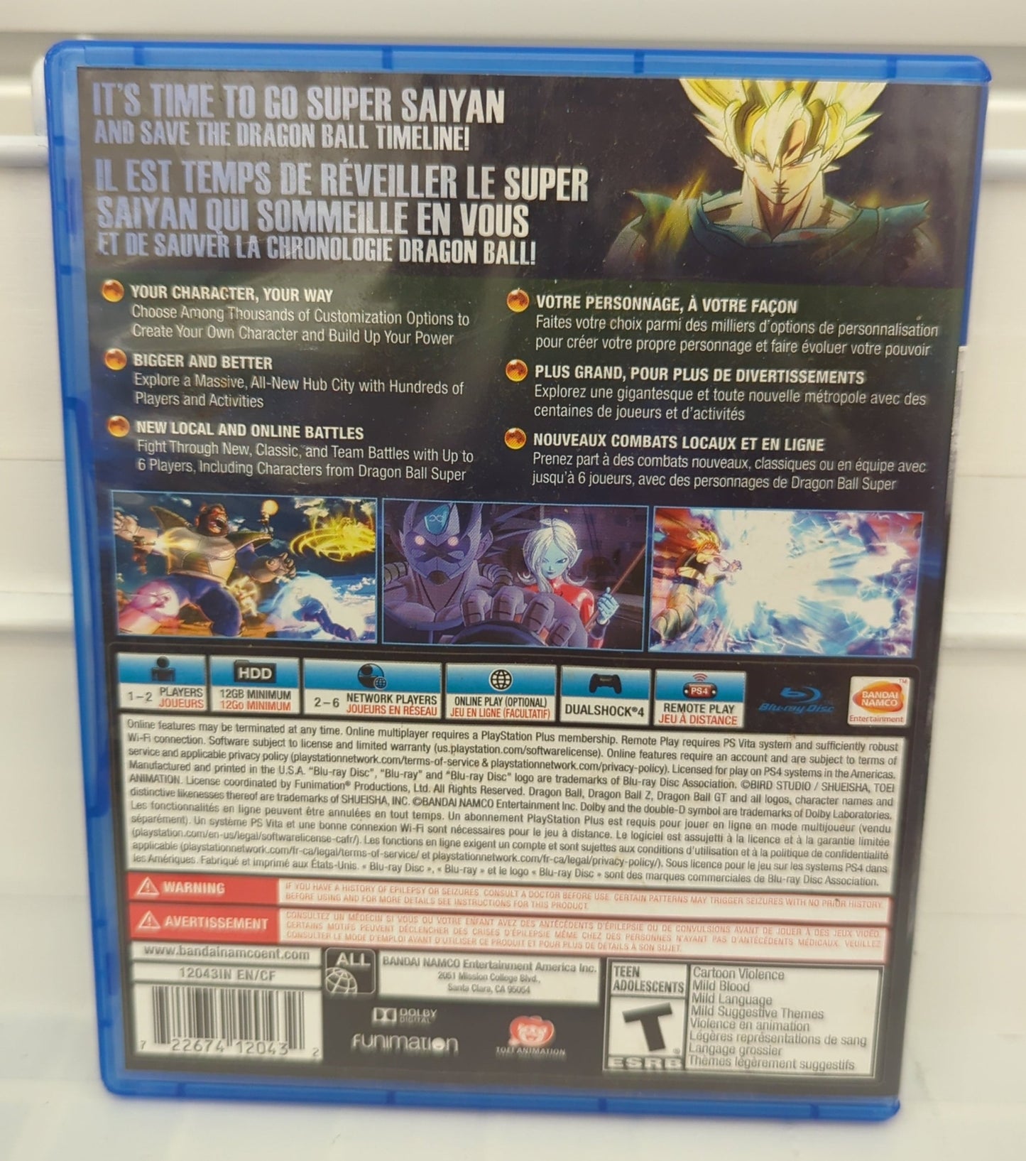 Dragon Ball Xenoverse 2 - Playstation 4