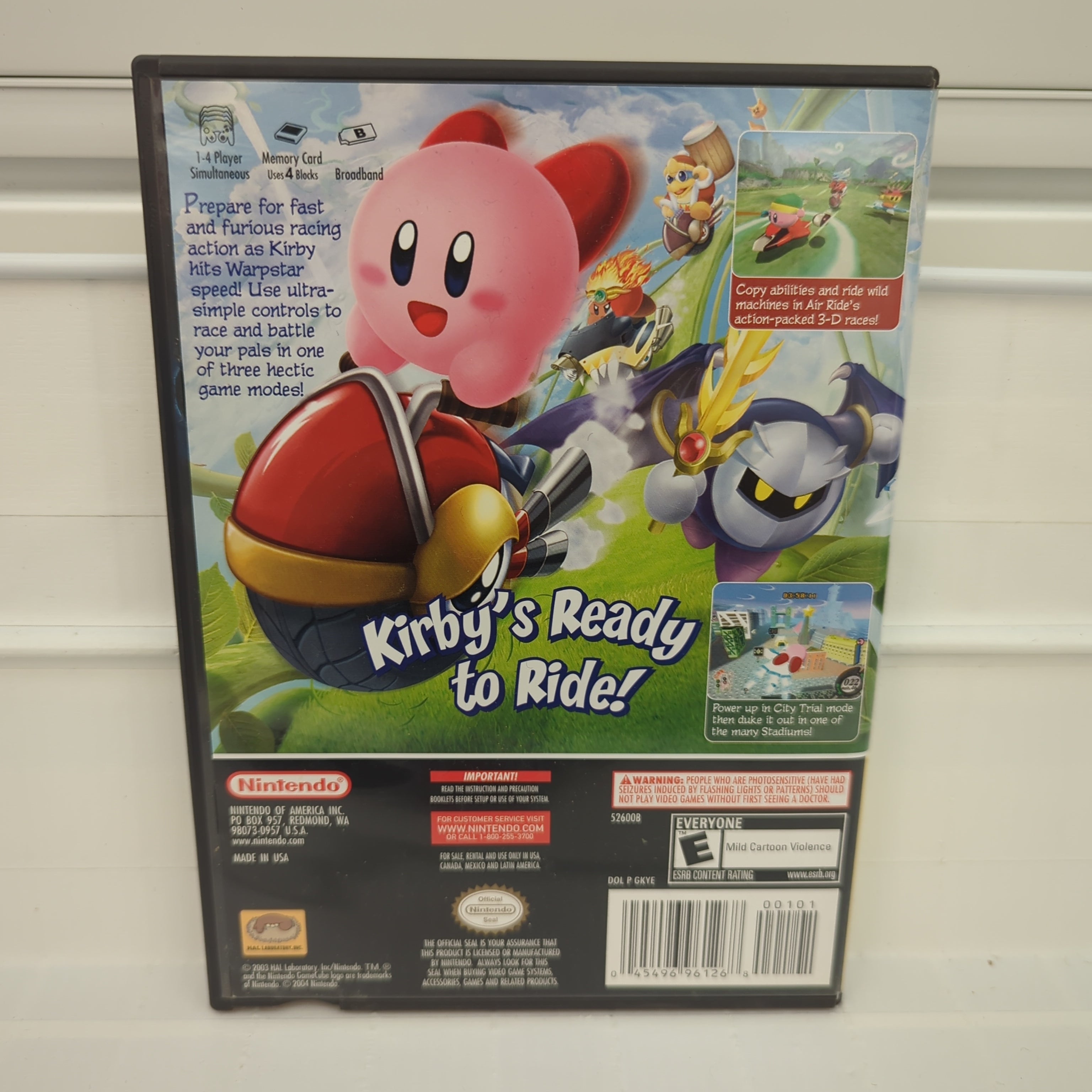 Kirby Air Ride Player's good Choice for Nintendo GameCube