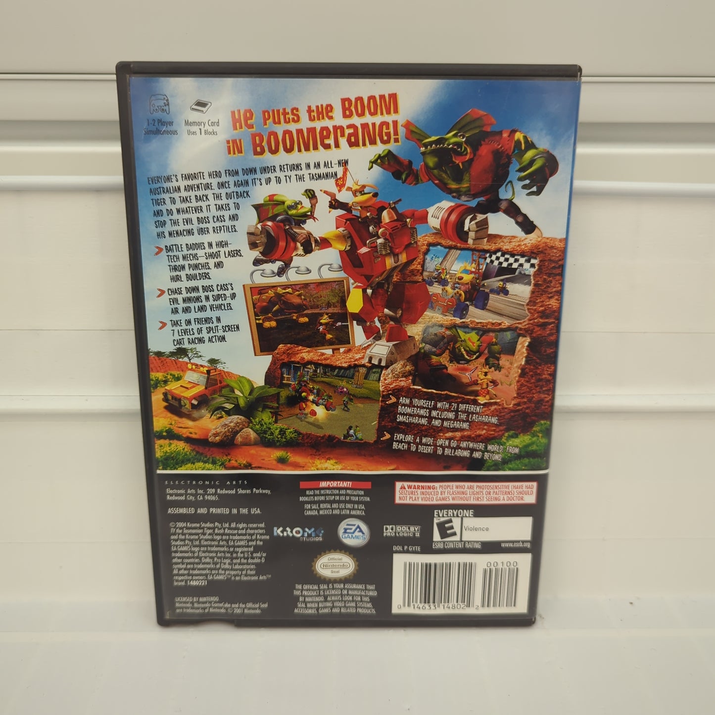 Ty the Tasmanian Tiger 2 Bush Rescue - Gamecube