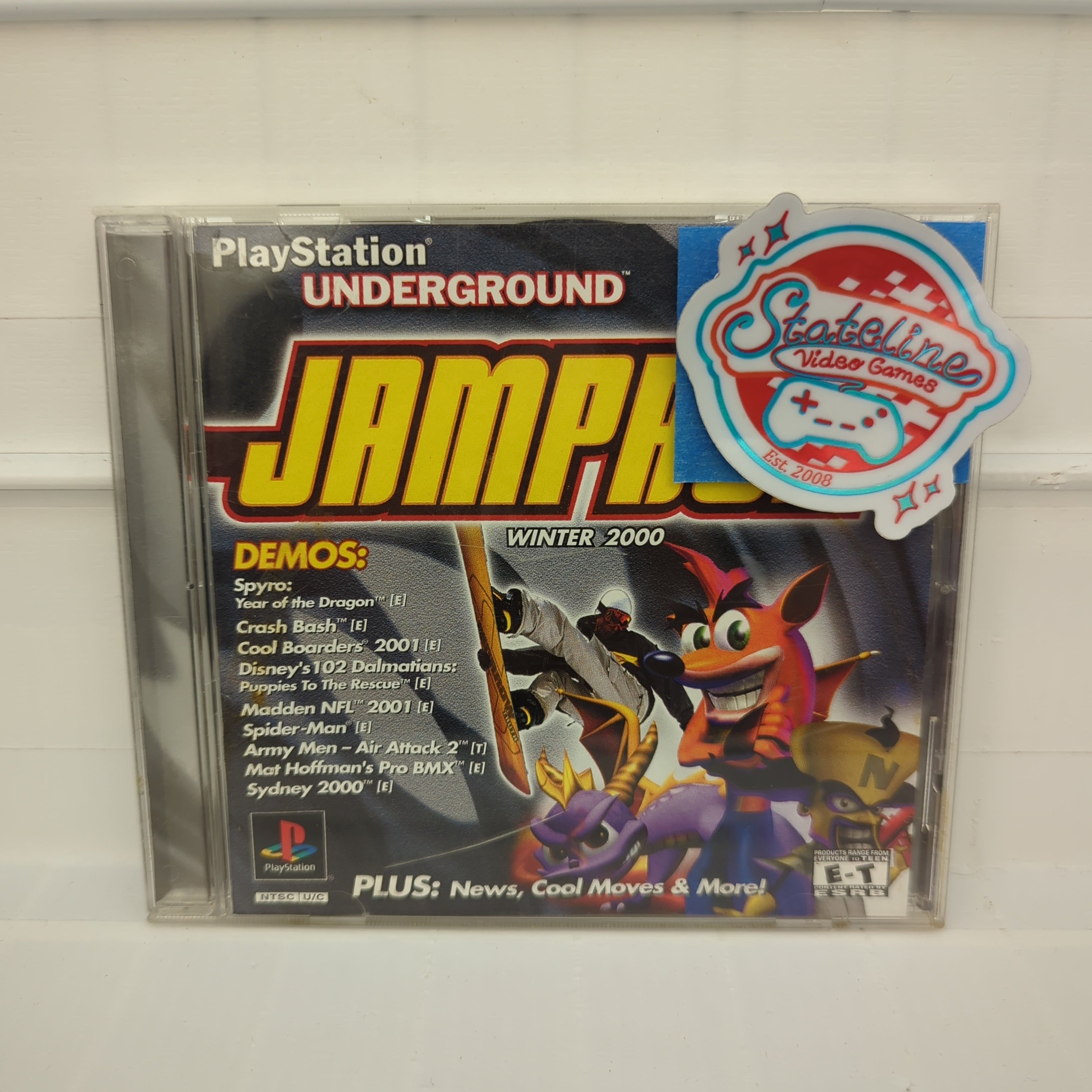 PlayStation Underground Jampack Été 99 - PS1 - NTSC - Comme Neuf