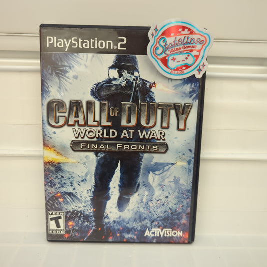 Call of Duty World at War Final Fronts - Playstation 2