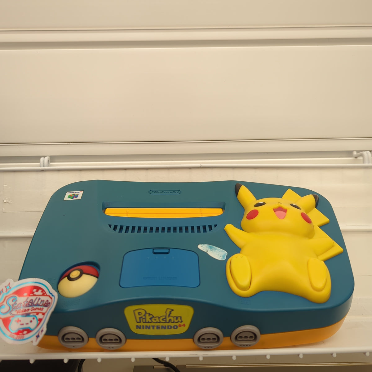 Pikachu R64 Sus Pikachu Nintendo 64 System - Nintendo 64 – Stateline Video Games Inc.