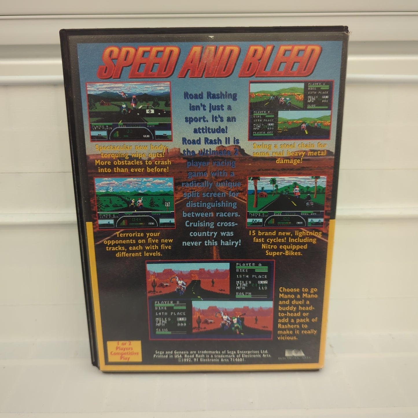Road Rash II - Sega Genesis