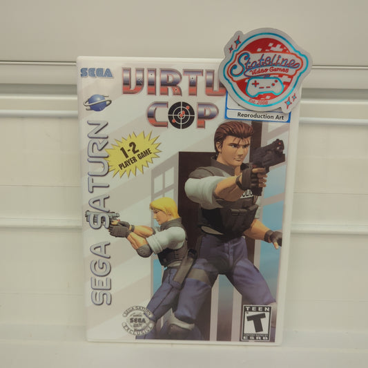 Virtua Cop - Sega Saturn