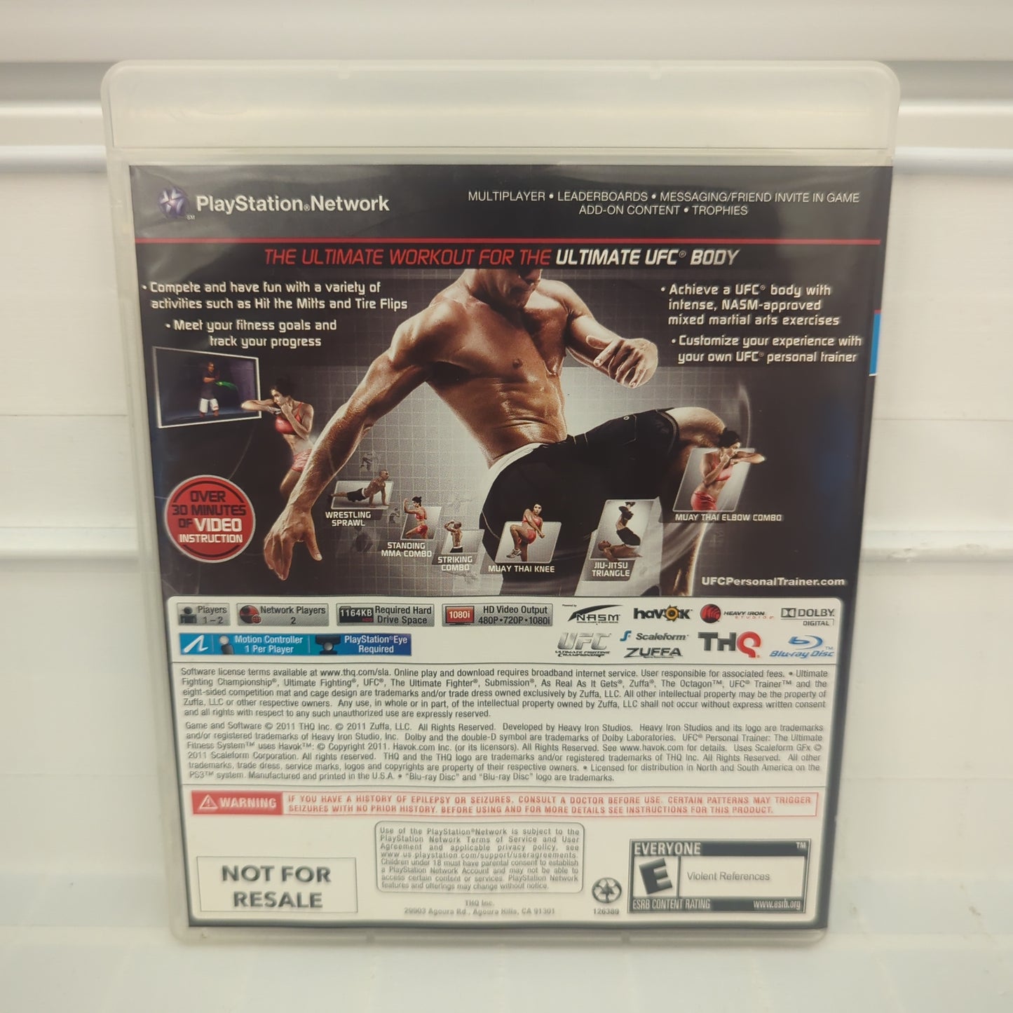 UFC Personal Trainer - Playstation 3