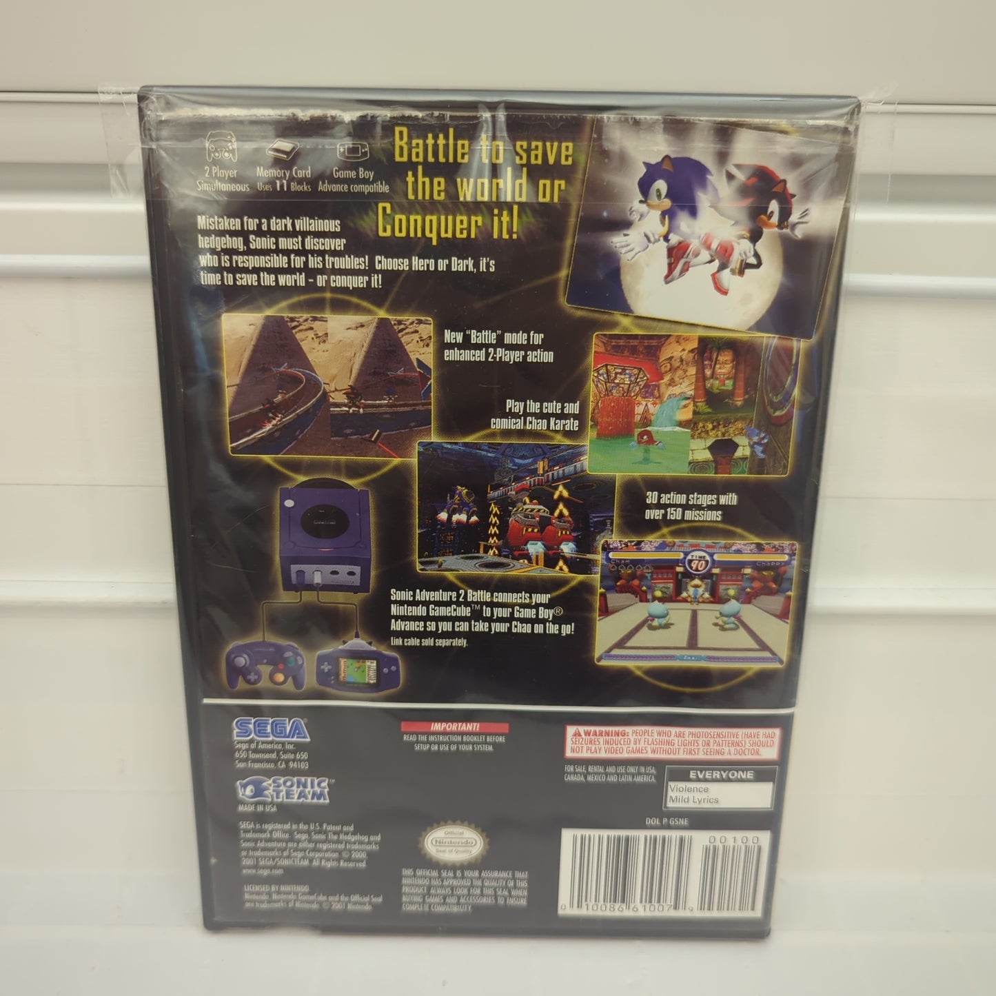 Sonic Adventure 2 Battle [Player's Choice] - Gamecube