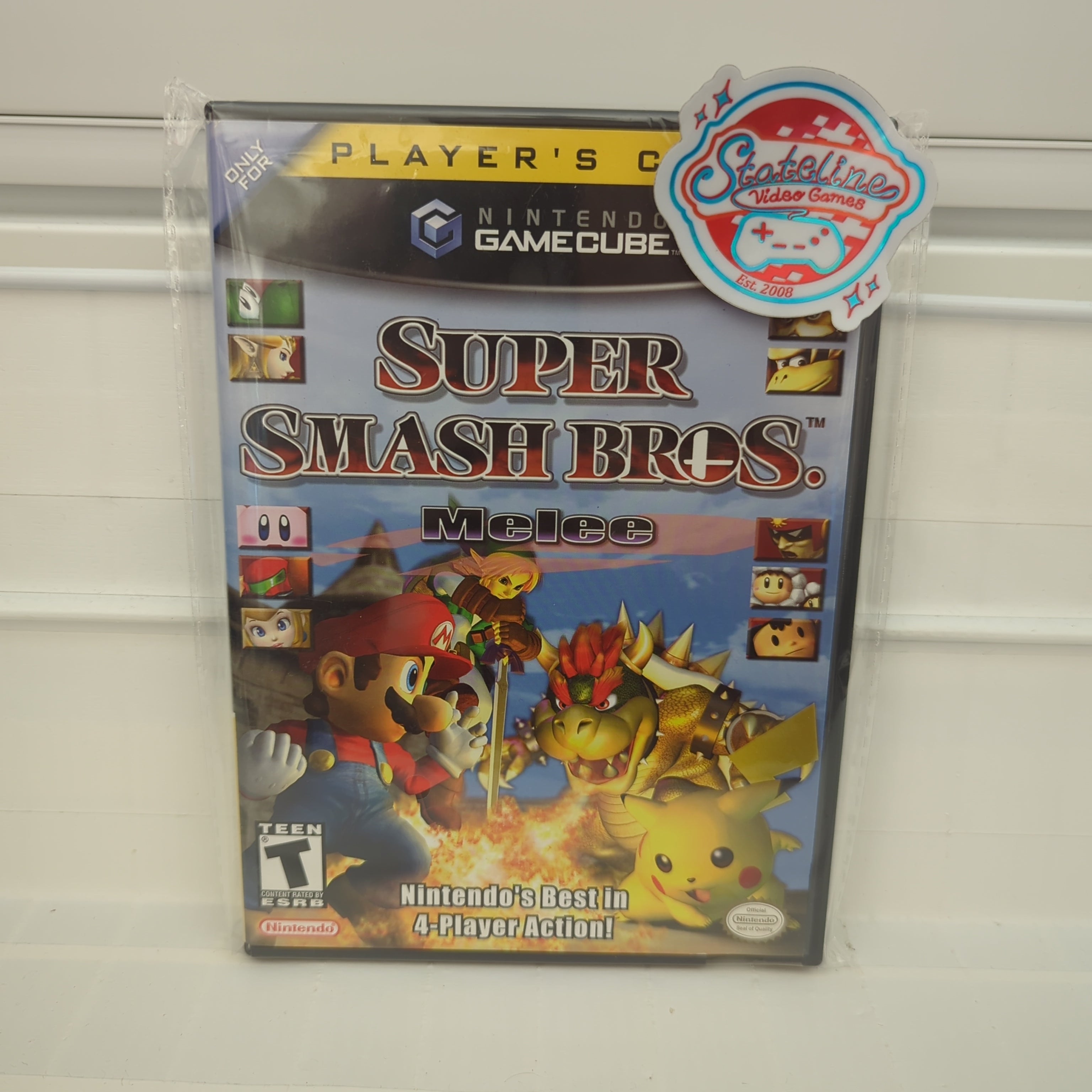 Super Smash Bros. Melee Player's Choice for Nintendo sold GameCube