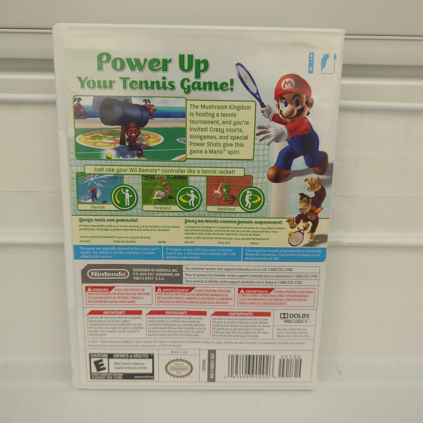 Mario Power Tennis [Nintendo Selects] - Wii