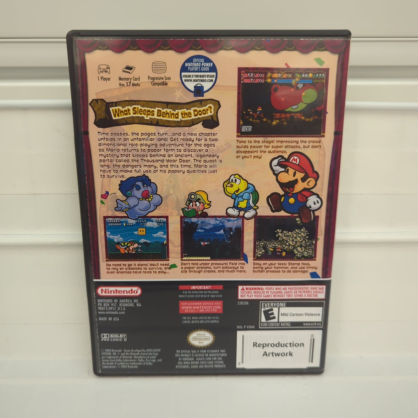 Paper Mario Thousand Year Door - Gamecube