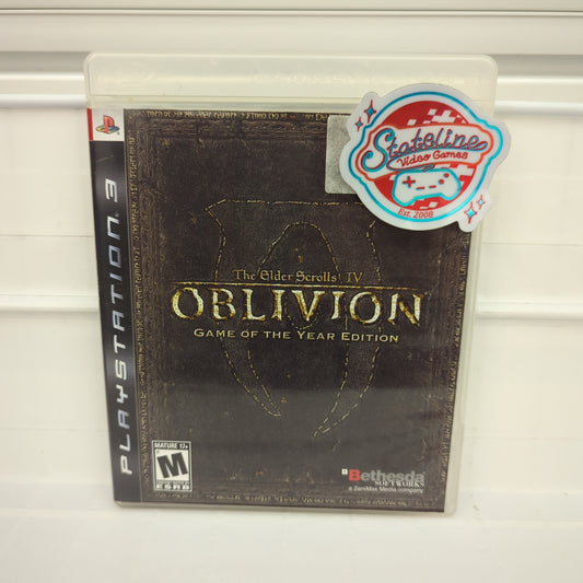 Elder Scrolls IV Oblivion [Game of the Year] - Playstation 3