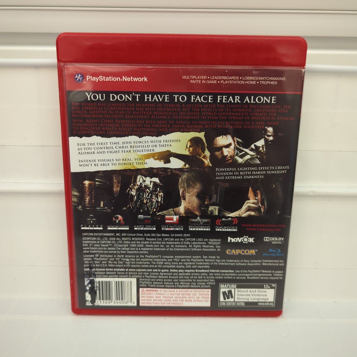 Resident Evil 5 [Greatest Hits] - Playstation 3