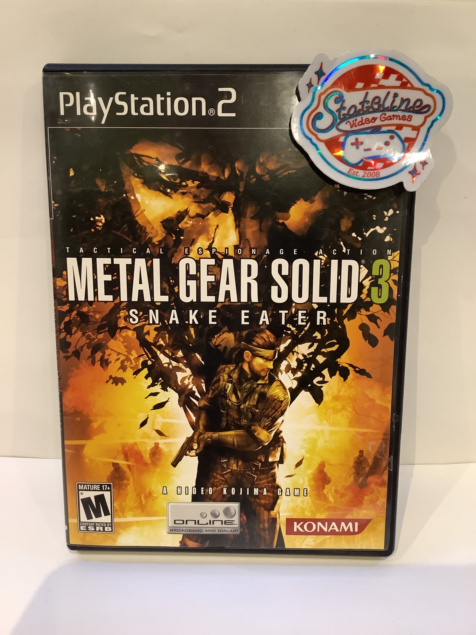 metal gear solid 3 snake eater ps4 Metal Gear Solid 3 Snake Eater - Playstation 2