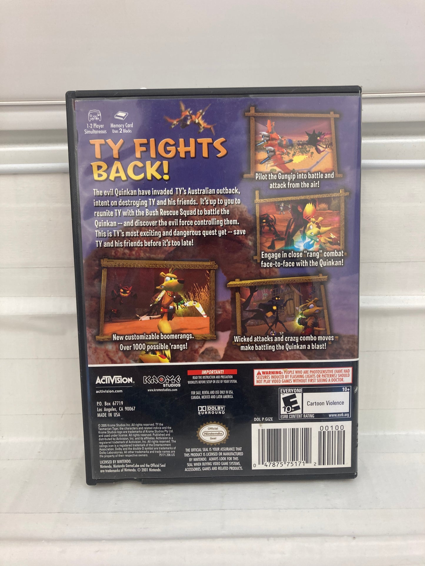 Ty the Tasmanian Tiger 3 - Gamecube