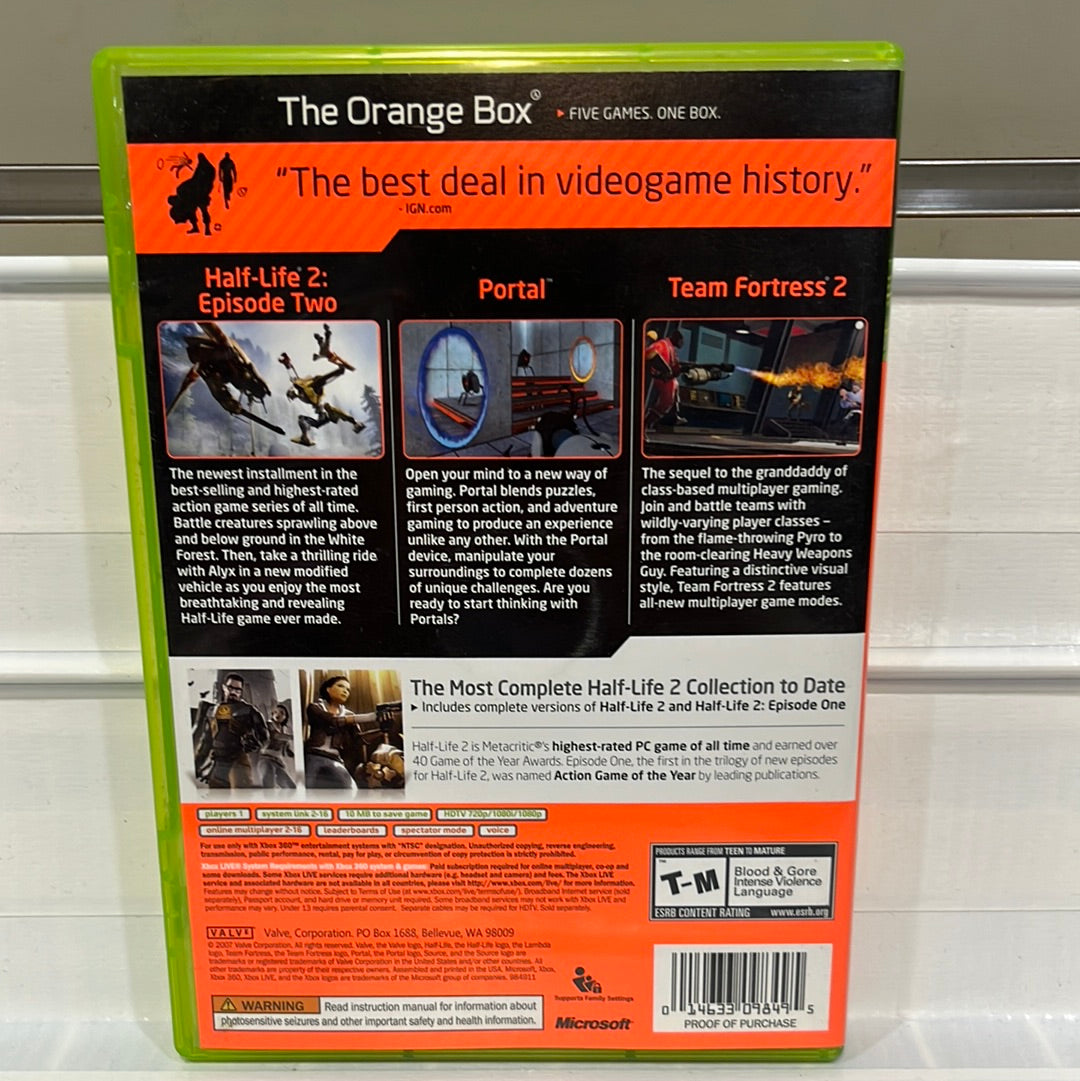 The Orange Box - Xbox 360 (Gebraucht) in Tramelan für CHF 10 – mit The Orange Box - Xbox 360 (Gebraucht) in Tramelan für CHF 10 – mit